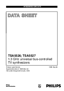 浏览型号TSA5526T的Datasheet PDF文件第1页