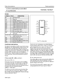浏览型号TSA5526T的Datasheet PDF文件第6页