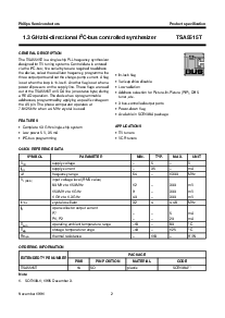 浏览型号TSA5515T的Datasheet PDF文件第2页