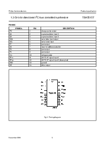 浏览型号TSA5515T的Datasheet PDF文件第5页