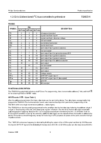 浏览型号TSA5511T的Datasheet PDF文件第6页