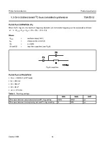浏览型号TSA5512M的Datasheet PDF文件第14页