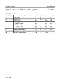 浏览型号TSA5512M的Datasheet PDF文件第3页