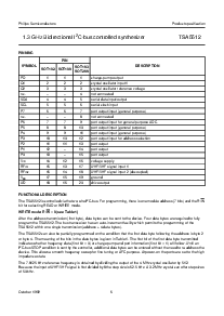 浏览型号TSA5512的Datasheet PDF文件第6页