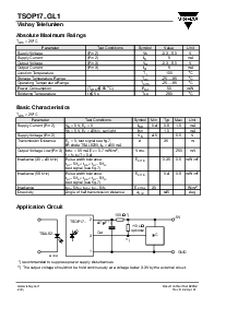 浏览型号TSOP1736GL1的Datasheet PDF文件第2页