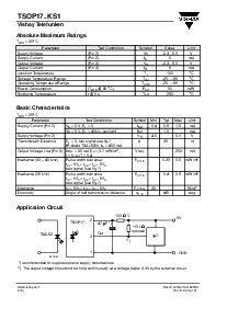 浏览型号TSOP1736KS1的Datasheet PDF文件第2页