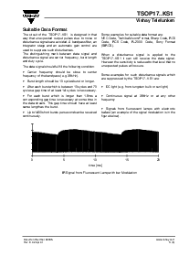浏览型号TSOP1736KS1的Datasheet PDF文件第3页