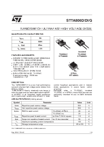 浏览型号STTA806G的Datasheet PDF文件第1页