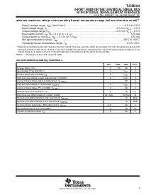 浏览型号TUSB2043VF的Datasheet PDF文件第5页