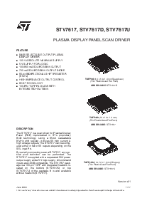 浏览型号STV7617的Datasheet PDF文件第1页