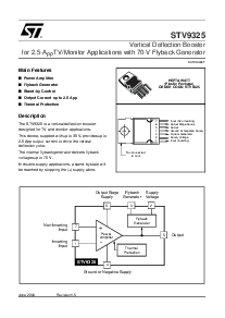 浏览型号STV9325的Datasheet PDF文件第1页