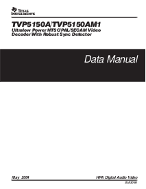 浏览型号TVP5150A的Datasheet PDF文件第1页