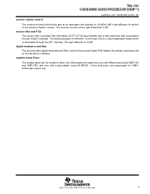 浏览型号TWL1101的Datasheet PDF文件第5页
