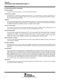 浏览型号TWL1110TQFP的Datasheet PDF文件第6页