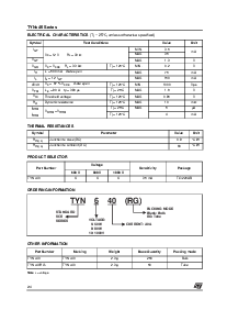 浏览型号TYN640的Datasheet PDF文件第2页