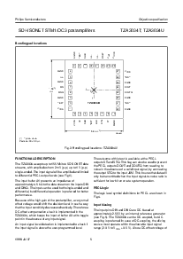 浏览型号TZA3034T的Datasheet PDF文件第5页