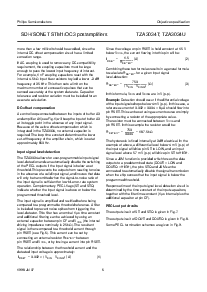 浏览型号TZA3034T的Datasheet PDF文件第6页