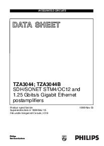浏览型号TZA3034的Datasheet PDF文件第1页