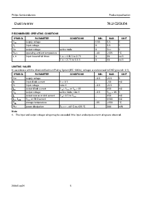 浏览型号74LVC2GU04GV的Datasheet PDF文件第5页