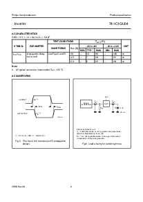浏览型号74HC1GU04GW的Datasheet PDF文件第6页