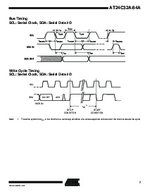 浏览型号AT24C64A-10TU-1.8的Datasheet PDF文件第7页