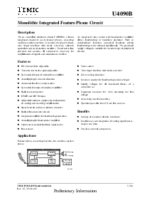 浏览型号U209B的Datasheet PDF文件第1页