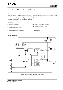 浏览型号U208B的Datasheet PDF文件第1页