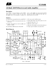 浏览型号U2510B的Datasheet PDF文件第1页