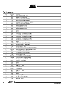 浏览型号U2731B的Datasheet PDF文件第4页