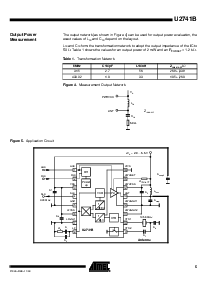 浏览型号U2741B-NFBG3的Datasheet PDF文件第5页