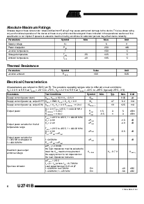 浏览型号U2741B-NFBG3的Datasheet PDF文件第6页