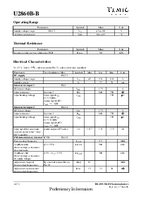 浏览型号U2860B-B的Datasheet PDF文件第4页