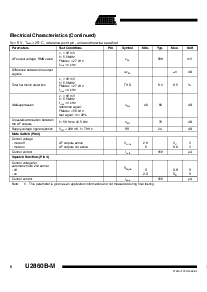 浏览型号U2860B-MFP的Datasheet PDF文件第6页