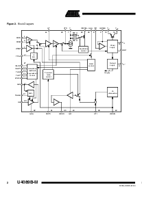 浏览型号U4089B-M的Datasheet PDF文件第2页