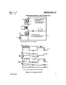 浏览型号IRFU5410的Datasheet PDF文件第7页