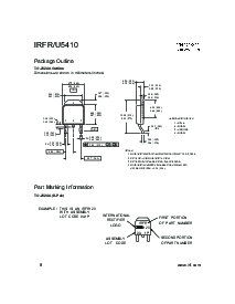 浏览型号IRFU5410的Datasheet PDF文件第8页