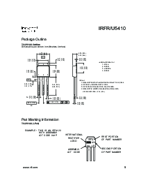 浏览型号IRFU5410的Datasheet PDF文件第9页