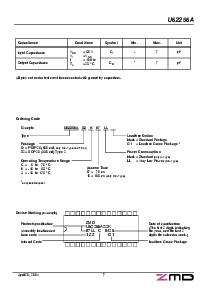浏览型号U62256AS2K10LL的Datasheet PDF文件第7页