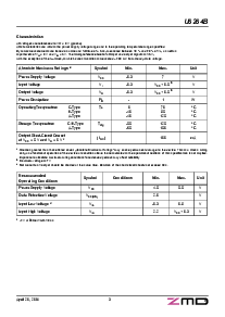 浏览型号U6264BDC07G1的Datasheet PDF文件第3页