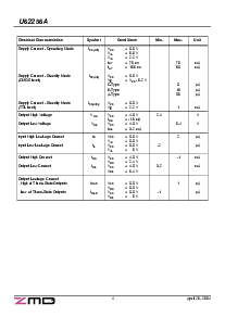 浏览型号U62256AS2A07LLG1的Datasheet PDF文件第4页