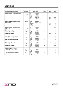 浏览型号U62H256ASA35LLG1的Datasheet PDF文件第4页