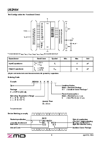 浏览型号U62H64SA35G1的Datasheet PDF文件第6页