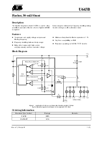 浏览型号U643的Datasheet PDF文件第1页