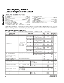 浏览型号MAX8860EUA28的Datasheet PDF文件第2页