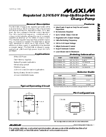 浏览型号MAX1595EUA50的Datasheet PDF文件第1页