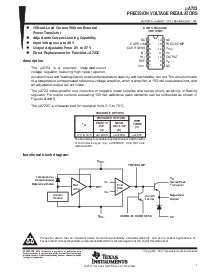 浏览型号UA723CN的Datasheet PDF文件第1页