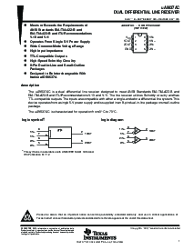 浏览型号uA9637ACD的Datasheet PDF文件第1页