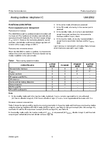浏览型号UAA2062TS的Datasheet PDF文件第6页