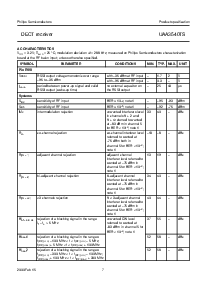 浏览型号UAA3540的Datasheet PDF文件第7页