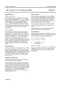 浏览型号UBA2014的Datasheet PDF文件第7页